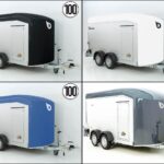 Debon Kofferanhänger Roadster Alu C700 179×378 H201 2,6t|Alu|Polybug|Tür-Neu