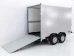 Vezeko Kofferanhänger 152x355cm Höhe:193cm 2,7t|Rampe|silber-Neu