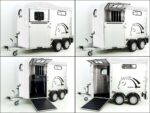 Cheval Liberte Pferdeanhänger Touring Country| Pullman-Fahrwerk| Frontausstieg| weiß-Neu – Image 8