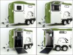 Cheval Liberte Pferdeanhänger Touring Country| Pullman-Fahrwerk| Frontausstieg| olivgrün-Neu – Image 8