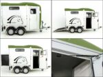 Cheval Liberte Pferdeanhänger Touring Country| Pullman-Fahrwerk| Frontausstieg| olivgrün-Neu – Image 9