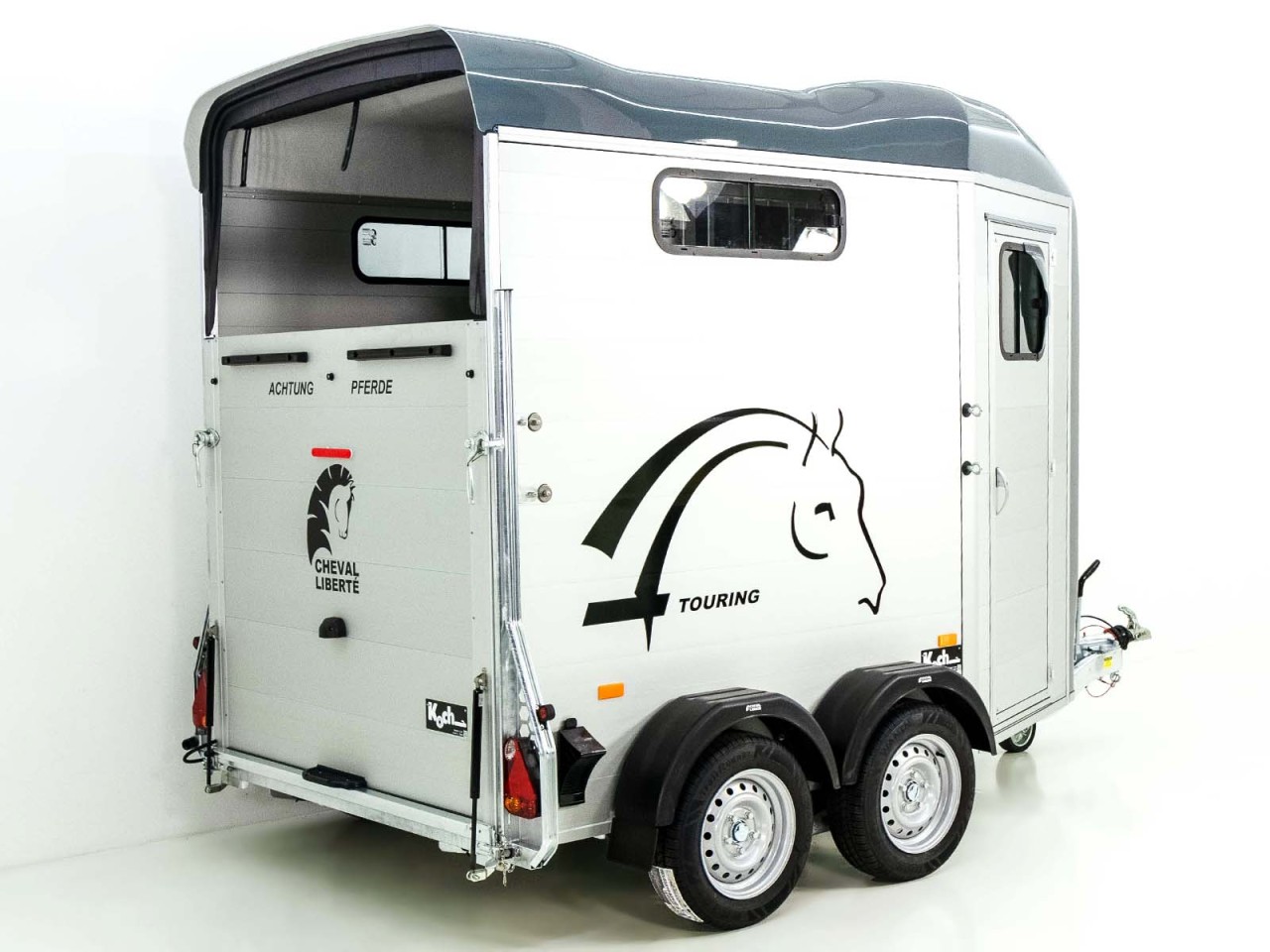 36.jpg Cheval Liberte Pferdeanhänger Touring Country| Pullman-Fahrwerk| Frontausstieg| grau-Neu – Image 1