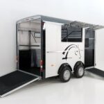 Cheval Liberte Pferdeanhänger Maxi 3|3Pferde||Pullmann 2 Fahrwerk|grau-Neu