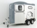 Cheval Liberte Pferdeanhänger Touring Country|Sattelkammer|Frontausstieg|grau-Neu