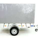 Koch Anhänger mit Plane 125x250cm 750kg|Typ U4|Hochplane 150 cm Hobby|Angebot-Neu