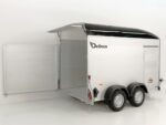 Debon Kofferanhänger C500 164x300cm H:200cm 2,6t|Alu|Polybug|Tür|schwarz-Neu