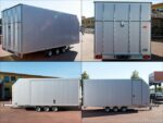 Vezeko Autotrailer Cargo Race Master 230x550cm H210cm 3,5t|E-Winde|silber-Neu – Image 9