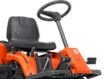 husqvarna frontmaher r 112c mit mahdeck combi 85 winterpaket mit schneeschild gummileiste und schneeketten modell 2025 neu – Image 4