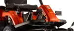 husqvarna frontmaher r 112c mit mahdeck combi 85 winterpaket mit schneeschild gummileiste und schneeketten modell 2025 neu – Image 5