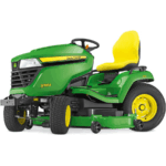 john deere rasentraktor x584 mit 122 cm accel deep mahwerk modell 2025 neu