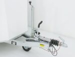 Debon Kofferanhänger Cargo 1300 Vollpoly 150x290cm H:160cm|Tür|weiß-Neu – Image 13