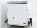 Debon Kofferanhänger Cargo 1300 Vollpoly 150x290cm H:160cm|Tür|weiß-Neu – Image 5