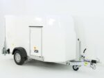 Debon Kofferanhänger Cargo 1300 Vollpoly 150x290cm H:160cm|Tür|weiß-Neu – Image 8
