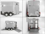 Ifor Williams Pferdeanhänger HB511|silber|Frontausstieg-Neu – Image 13