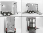 Ifor Williams Pferdeanhänger HB403|1,5er|silber-Neu – Image 11
