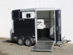 Ifor Williams Pferdeanhänger HB511|Heckklappen-Türkombination|schwarz-Neu – Image 3