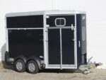 Ifor Williams Pferdeanhänger HB511|Heckklappen-Türkombination|schwarz-Neu – Image 4