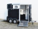Ifor Williams Pferdeanhänger HB506|Frontausstieg|Klappenkombi|schwarz-Neu – Image 5