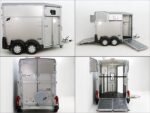 Ifor Williams Pferdeanhänger HB506|Frontausstieg|Klappenkombi|silber-Neu – Image 7