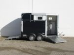 Ifor Williams Pferdeanhänger HB511|Heckklappen-Türkombination|schwarz-Neu – Image 2