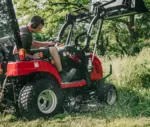 john deere rasentraktor x584 mit 137 cm accel deep mahwerk modell 2025 neu – Image 2